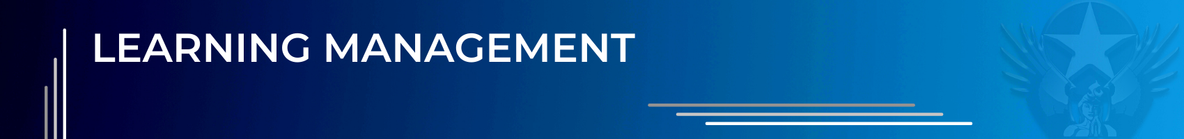 Learning Management banner